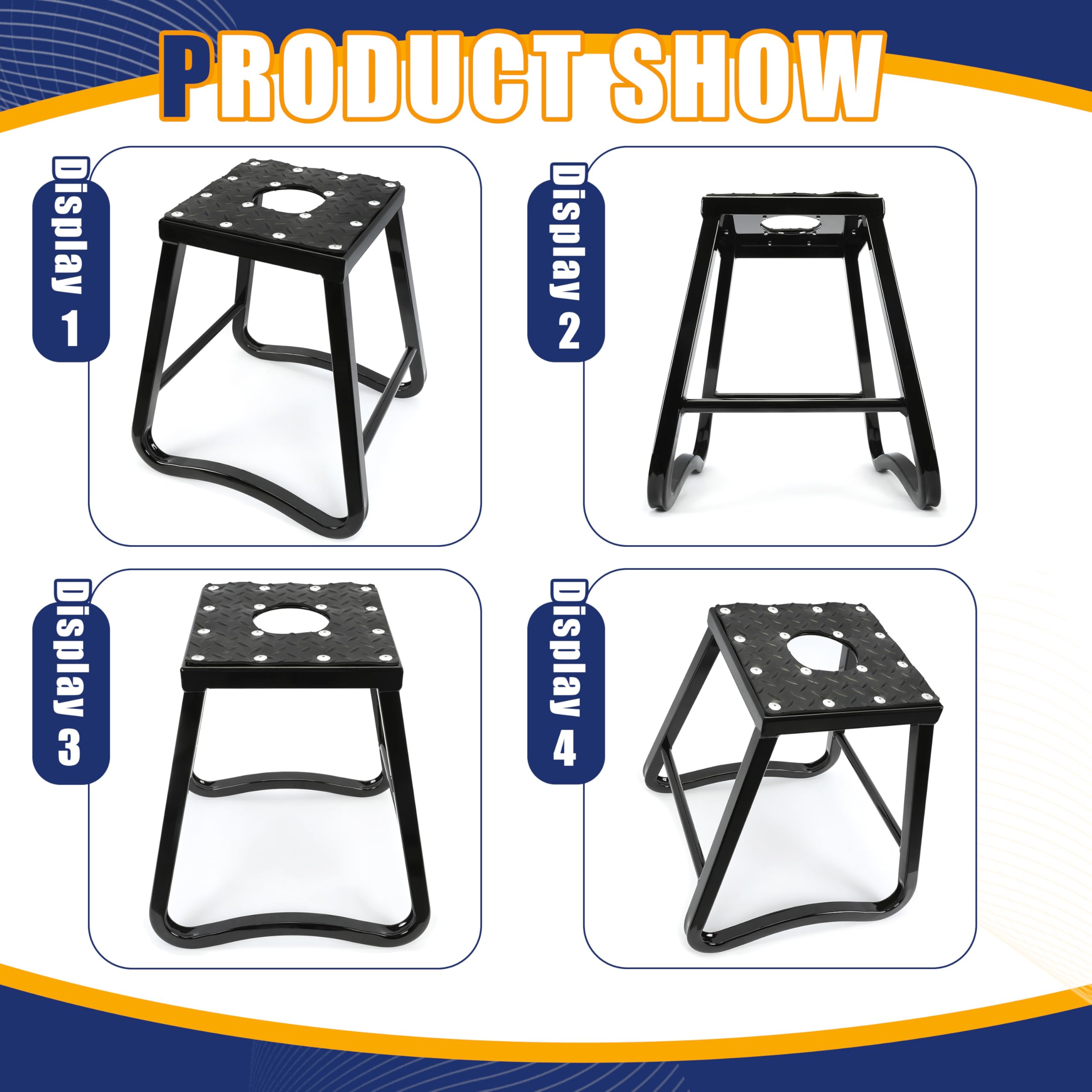 Amazon.com: KUAFU Universal Dirt Bike Stand for Motorcycle 16.5 in